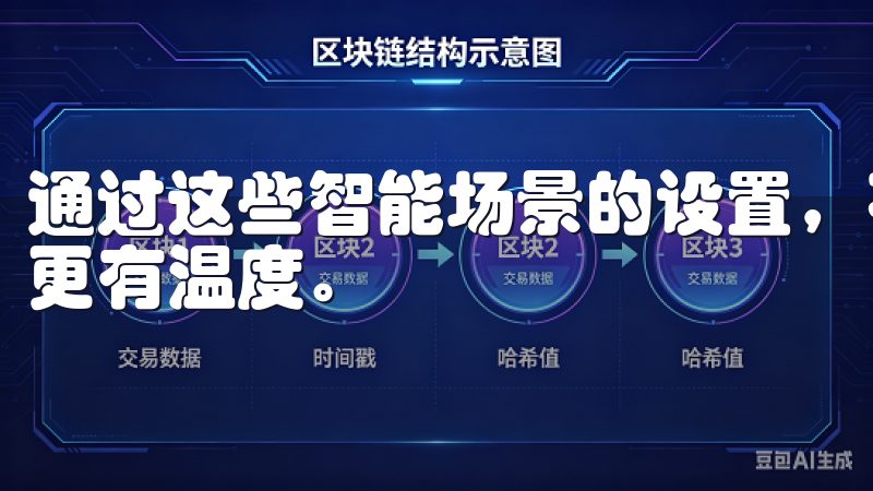 通过这些智能场景的设置，不仅提升了居家幸福感，也让家变得更有温度。