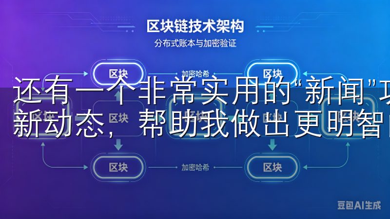 还有一个非常实用的“新闻”功能，及时更新数字货币市场的最新动态，帮助我做出更明智的交易决策。