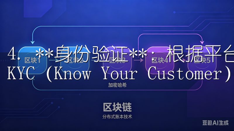 4. **身份验证**：根据平台要求，上传身份信息以完成KYC（Know Your Customer）认证。