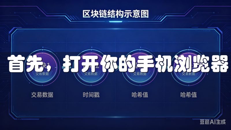 首先，打开你的手机浏览器，搜索“欧意交易所官方网站”。