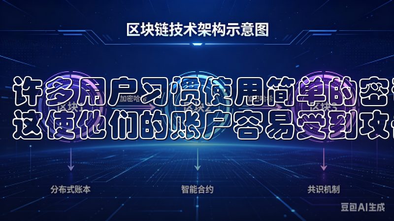 许多用户习惯使用简单的密码，或者多个平台上使用同一密码，这使他们的账户容易受到攻击。