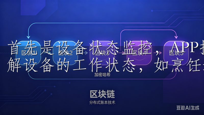 首先是设备状态监控，APP提供实时反馈，可以让用户随时了解设备的工作状态，如烹饪进度等。