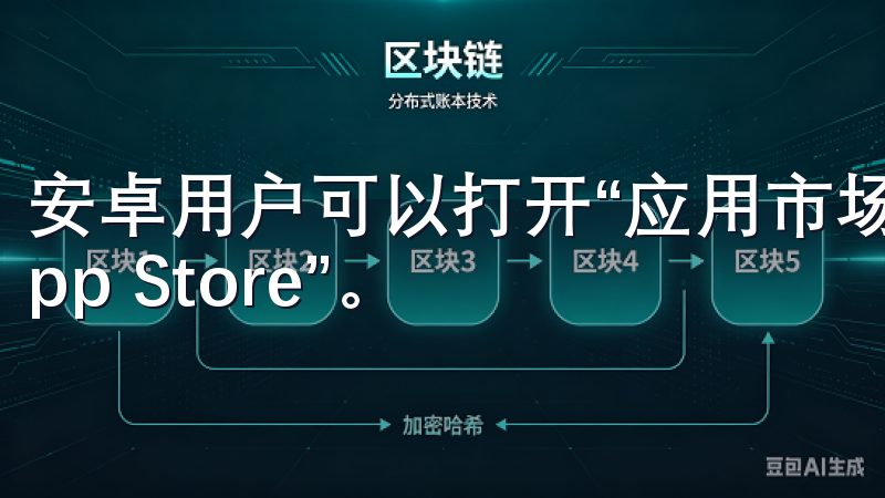安卓用户可以打开“应用市场”，而iOS用户则需要进入“App Store”。