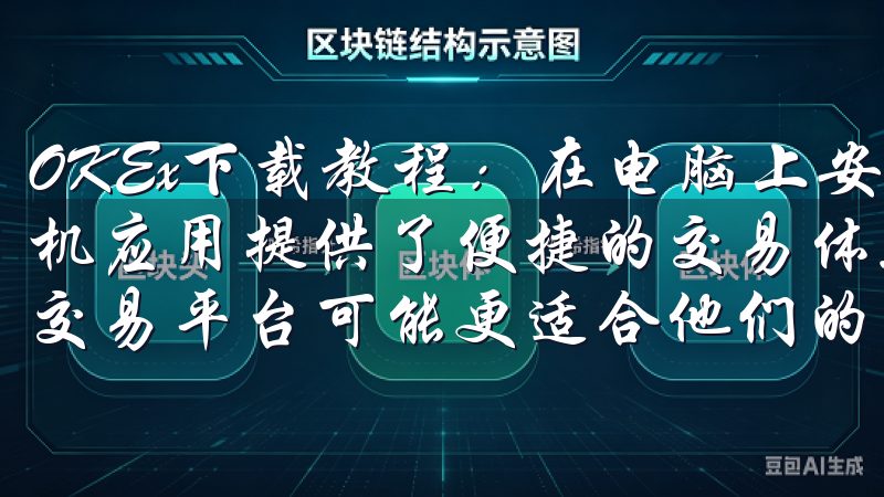 OKEx下载教程：在电脑上安装OKEx桌面客户端 虽然手机应用提供了便捷的交易体验，但对于一些用户来说，电脑端的交易平台可能更适合他们的需求。