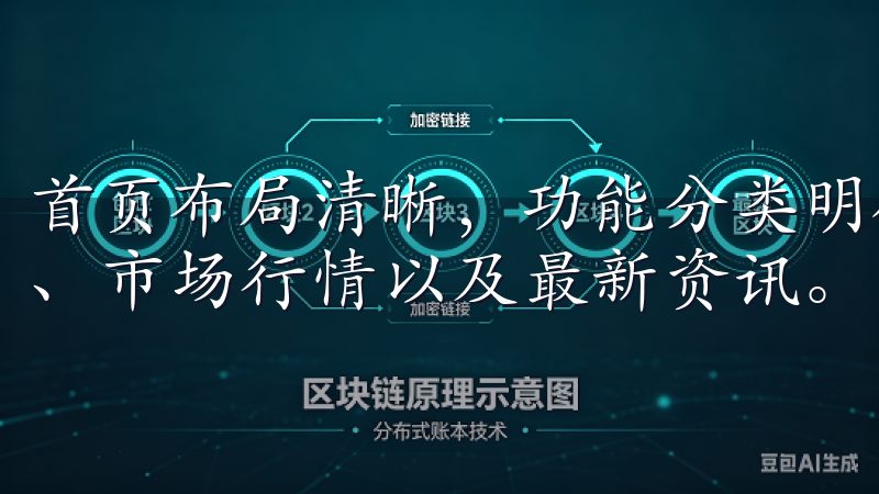 首页布局清晰，功能分类明确，用户可以快速找到所需的交易对、市场行情以及最新资讯。