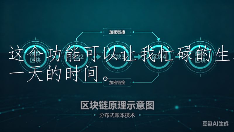 这个功能可以让我忙碌的生活中保持清晰的方向感，合理安排每一天的时间。
