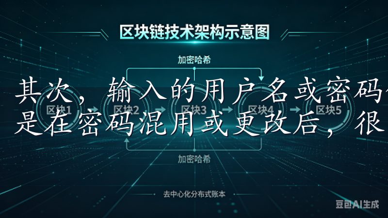 其次，输入的用户名或密码错误也是登录失败的重要原因，尤其是在密码混用或更改后，很多用户可能会忽略这一点。