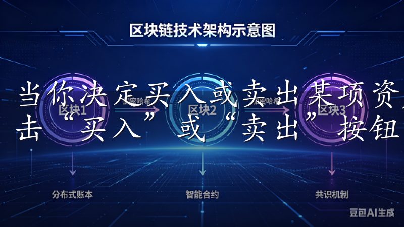 当你决定买入或卖出某项资产时，只需输入交易数量和价格，点击“买入”或“卖出”按钮即可。