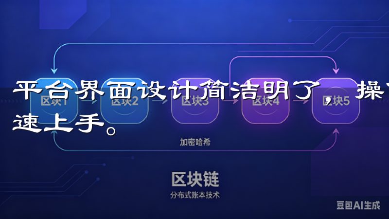 平台界面设计简洁明了，操作流程清晰易懂，即使是新手也能迅速上手。