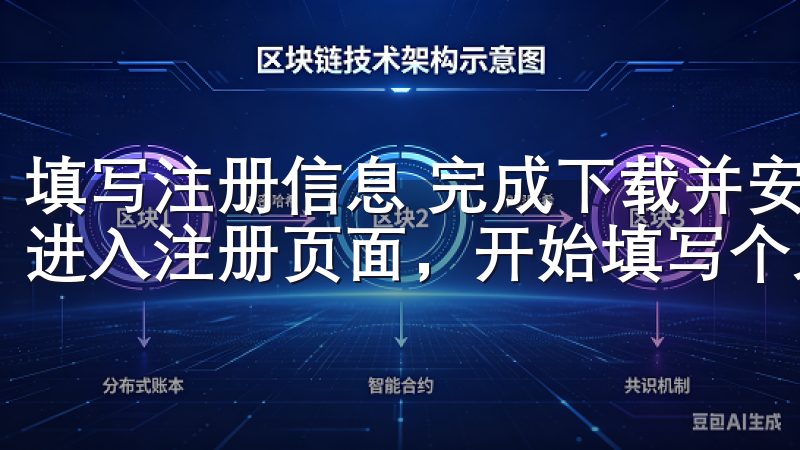 填写注册信息 完成下载并安装OK交易所APP后，下一步是进入注册页面，开始填写个人信息。