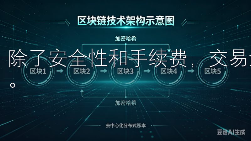 除了安全性和手续费，交易流畅性也是影响用户体验的重要因素。
