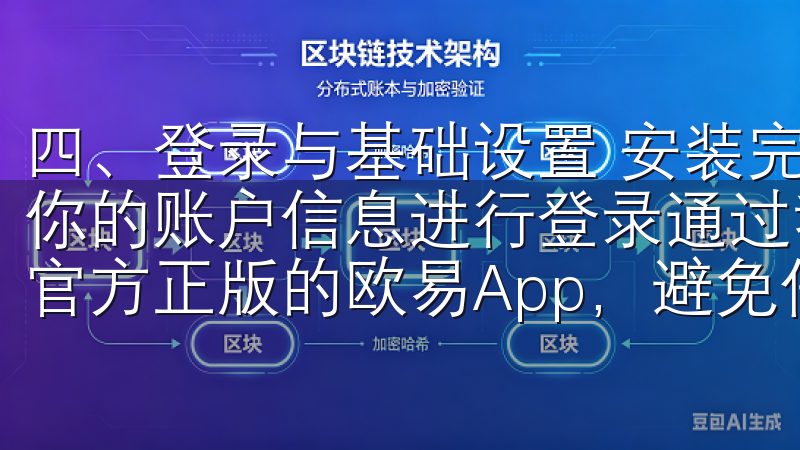 四、登录与基础设置 安装完成后，打开欧意OK客户端，输入你的账户信息进行登录通过我们的官网下载，您可以确保获取到官方正版的欧易App，避免任何安全隐患。